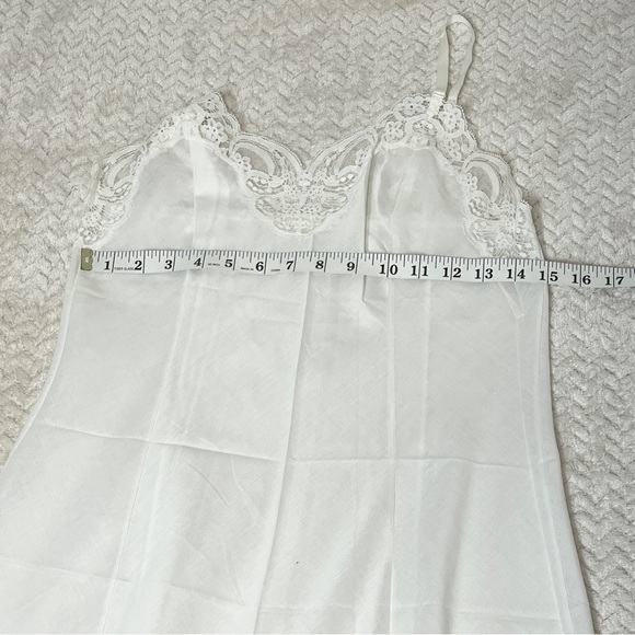 Wonder Maid Vintage Full Slip Fine Lingerie with Lace Trim Size 34 - Picture 6 of 10